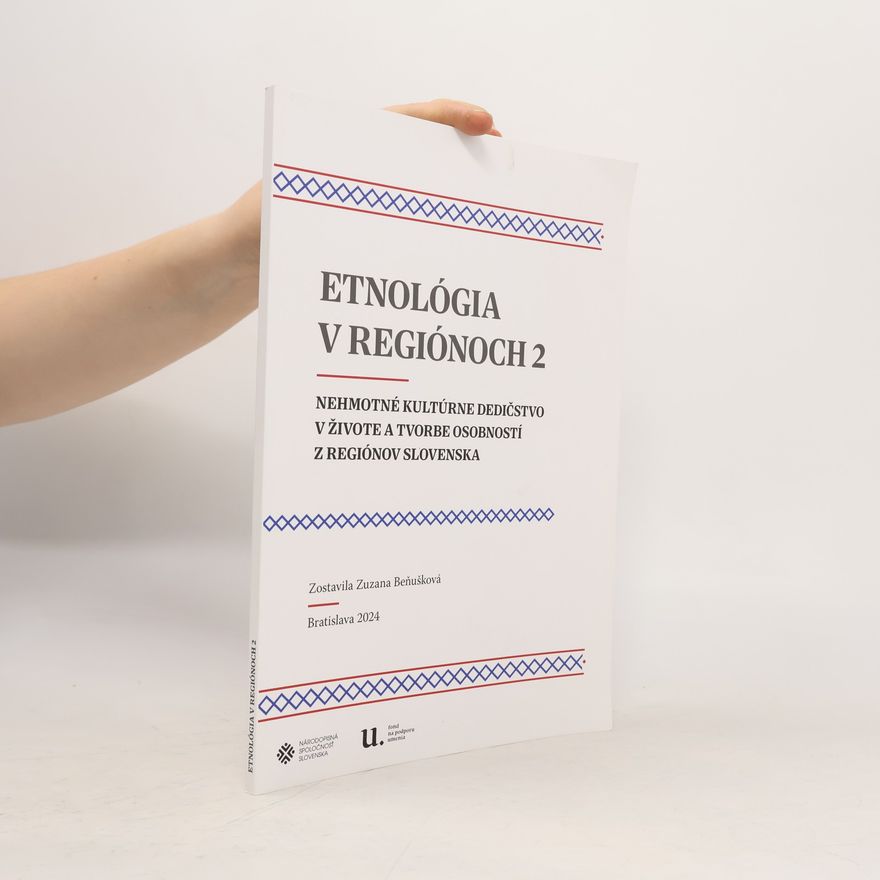 Zuzana Beňušková Etnológia v regiónoch 2