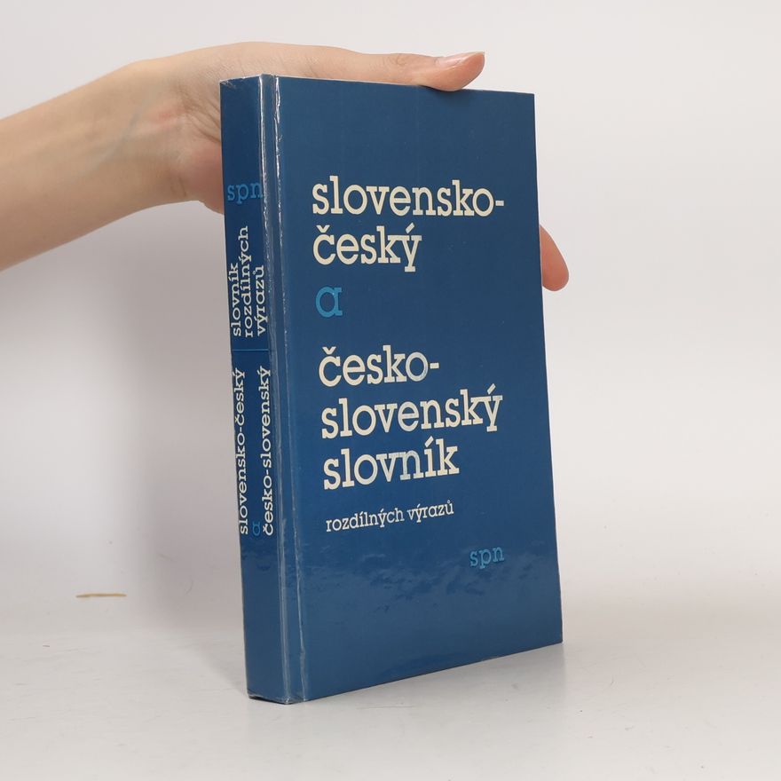 Jaroslav Nečas Slovensko-český a česko-slovenský slovník rozdílných výrazů