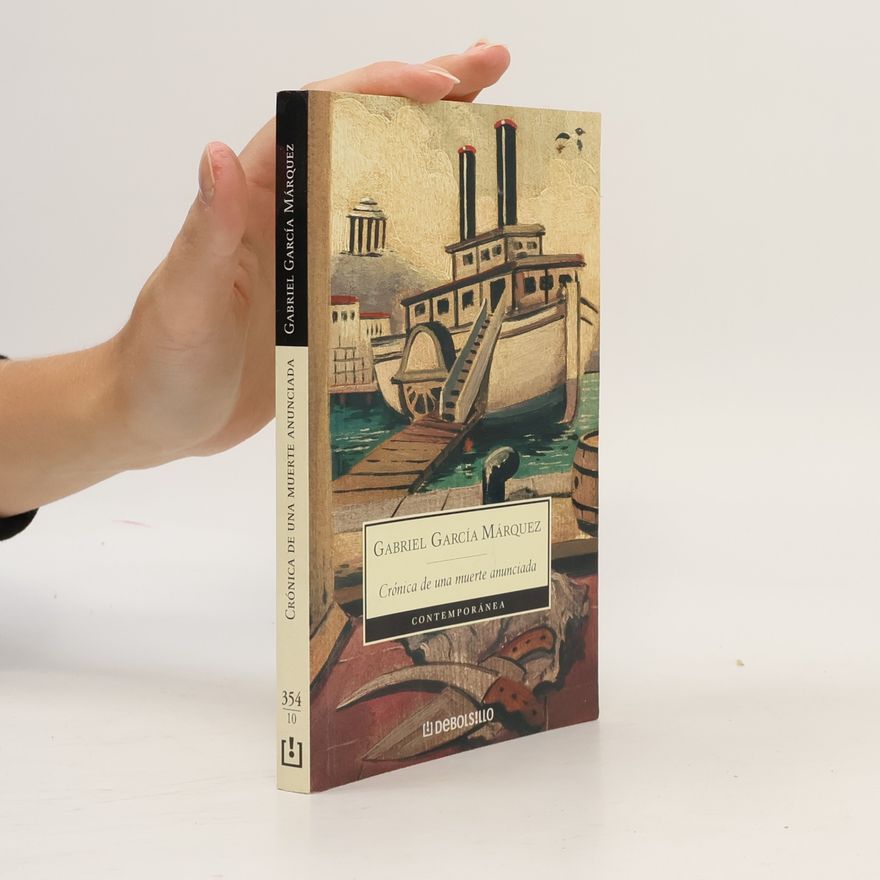 Gabriel García Márquez Cronica De Una Muerte Anunciada. Chronik eines angekündigten Todes, spanische Ausgabe