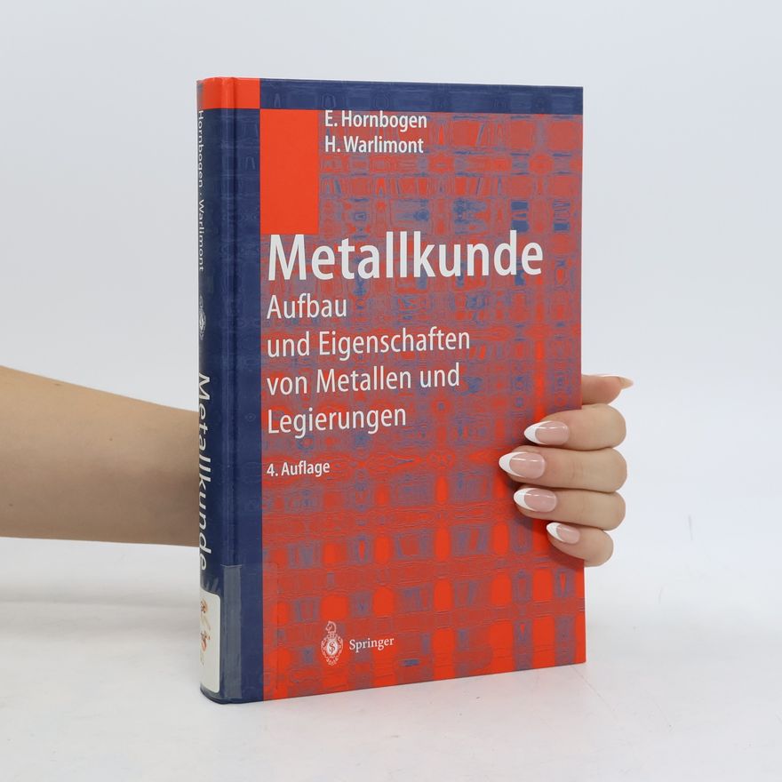 Erhard Hornbogen Metallkunde