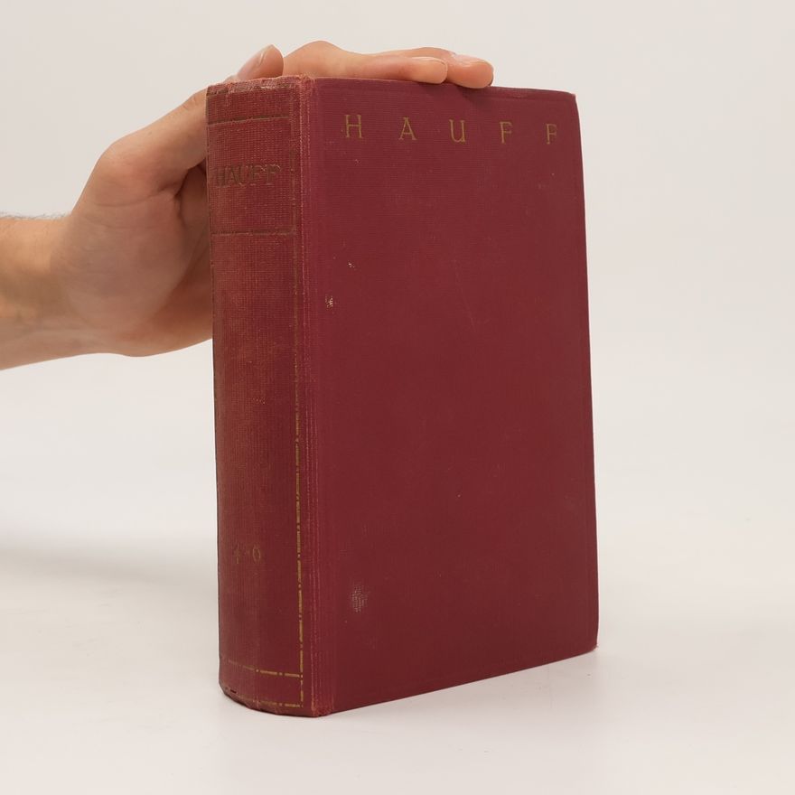 Wilhelm Hauff Sämtliche Werke 4-6