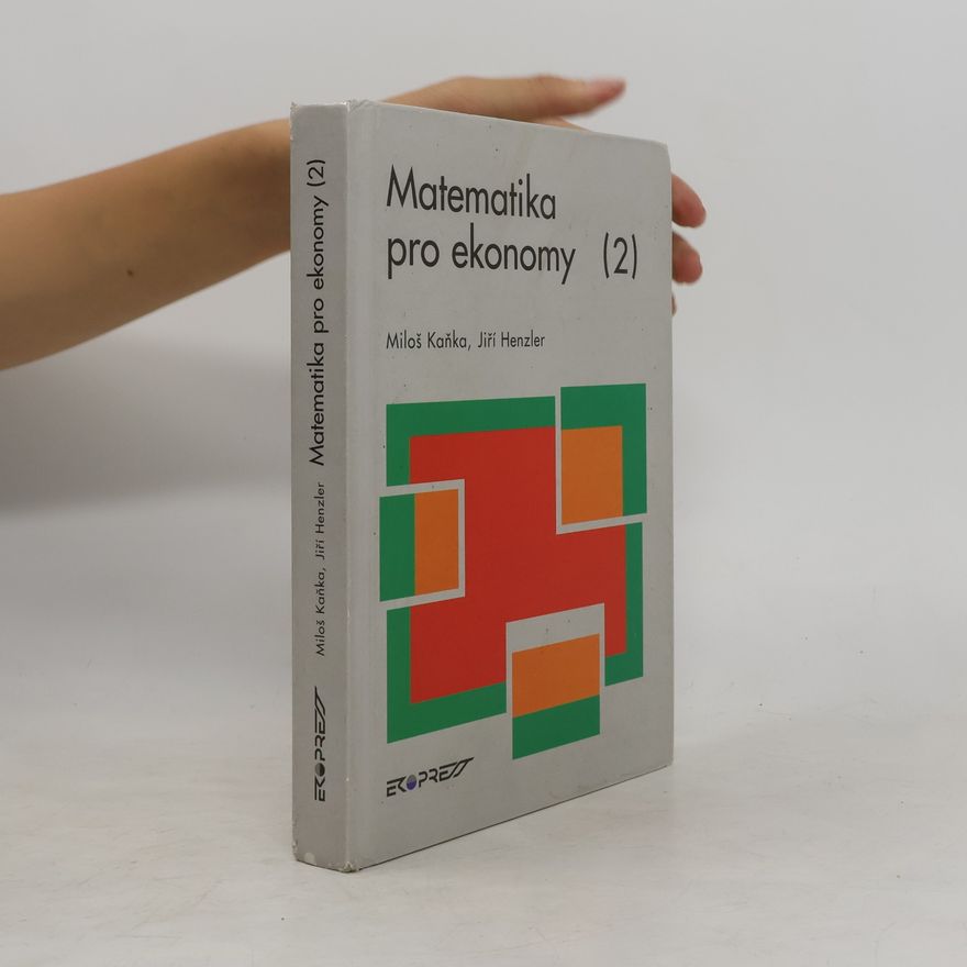 Jiří Henzler Matematika pro ekonomy 2