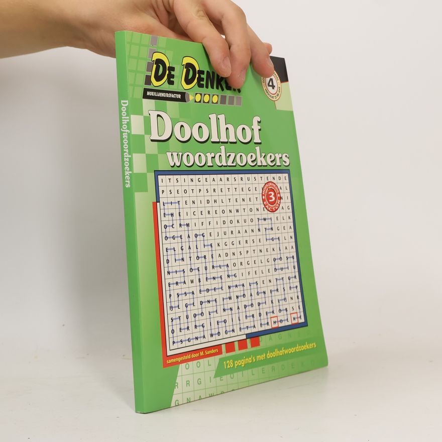 M. Sanders Doolhof woordzoekers 4