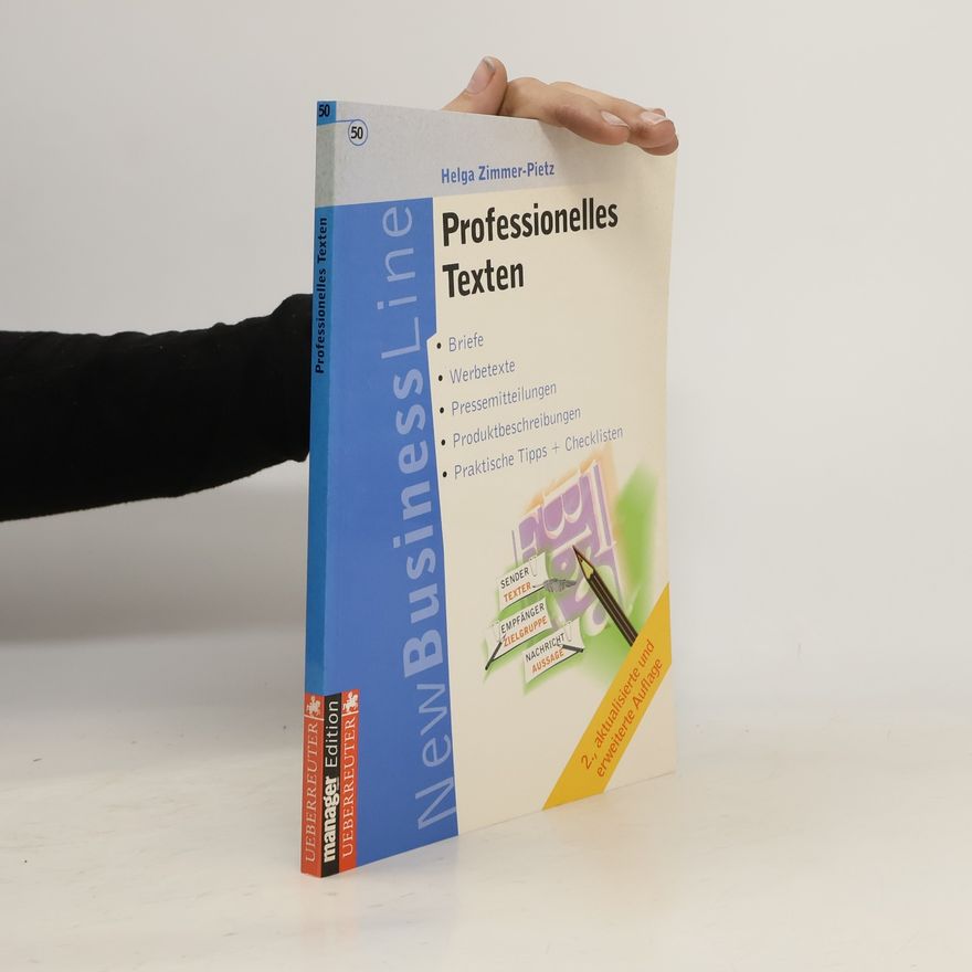 Helga Zimmer-Pietz Professionelles Texten