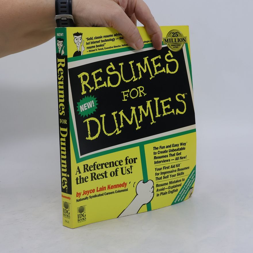 Joyce Lain Kennedy Resumes for Dummies