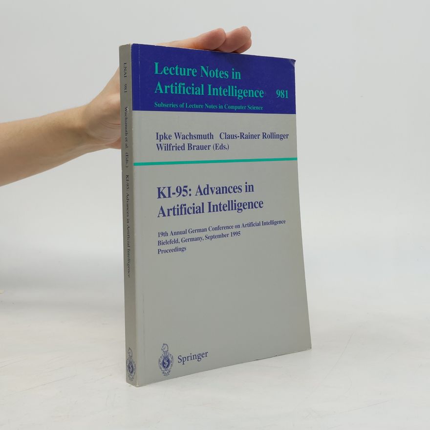 Ipke Wachsmuth Advances in artificial intelligence