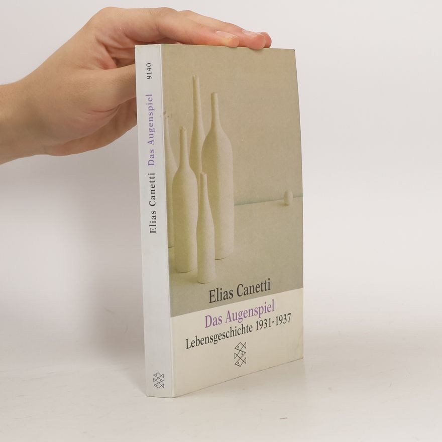 Elias Canetti Das Augenspiel