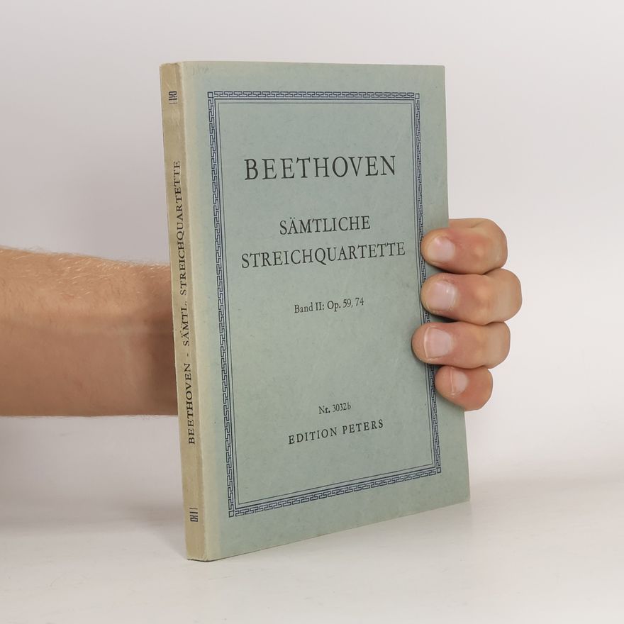 Beethoven Sämtliche Streichquartette