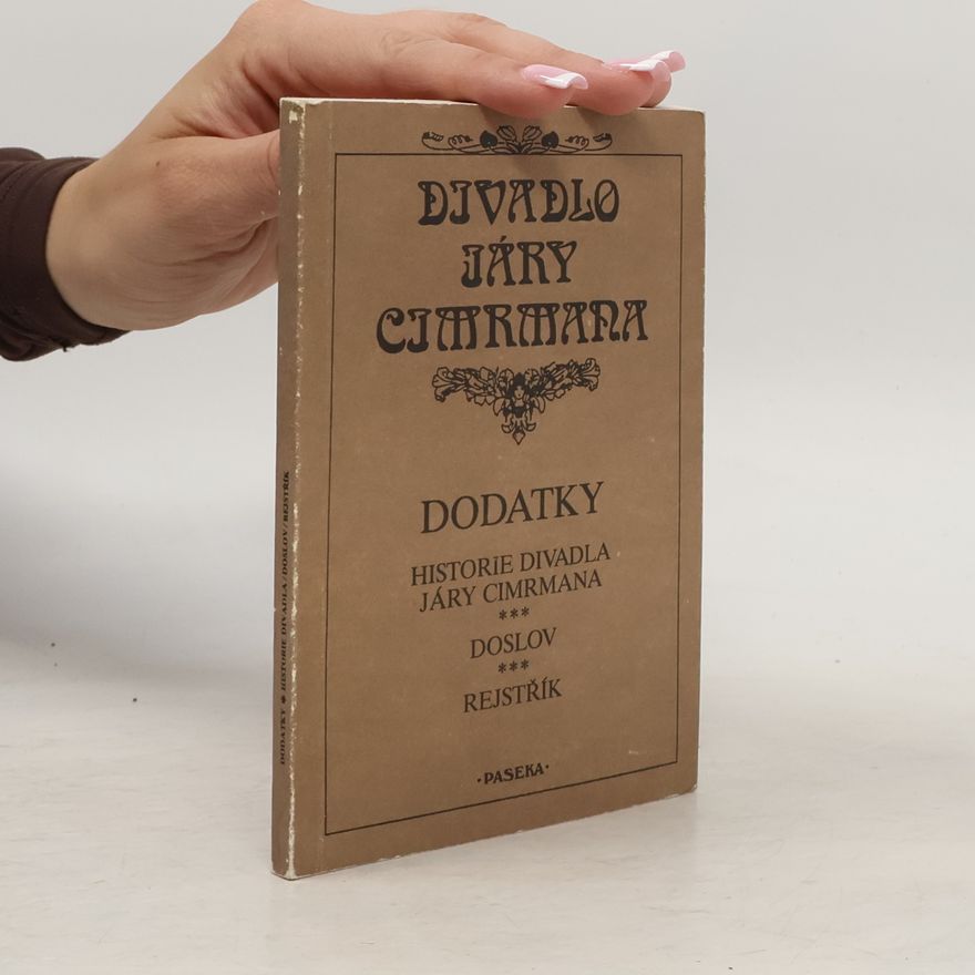 Přemysl Rut Dodatky - Historie Divadla Járy Cimrmana. Doslov. Rejstříky