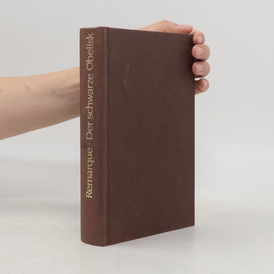 Erich Maria Remarque Der schwarze Obelisk
