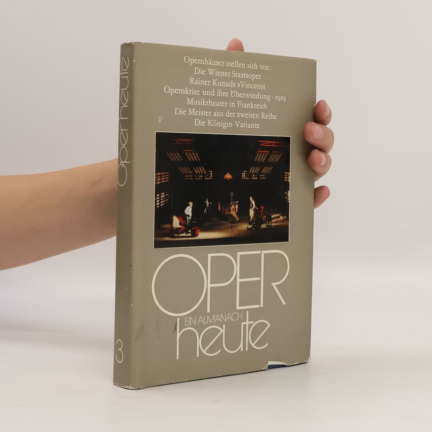 Autores varios Oper heute 3