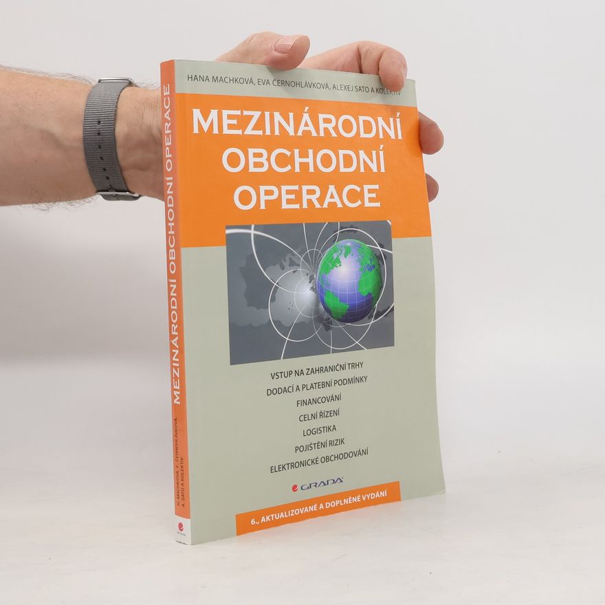 Černohlávková Eva Mezinárodní obchodní operace