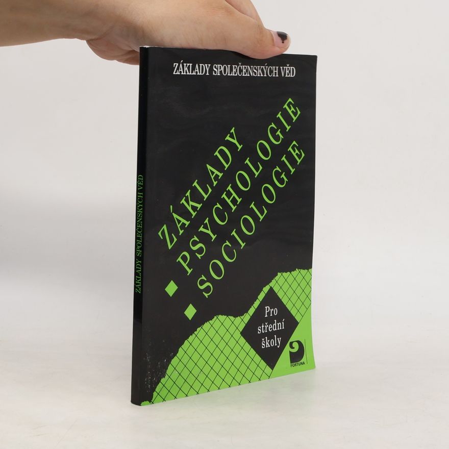 Jiří Buriánek Základy psychologie, sociologie pro střední školy