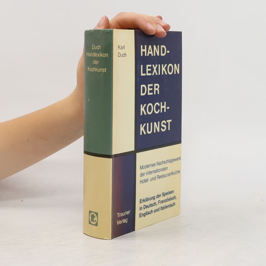 Karl Duch Handlexikon der Kochkunst
