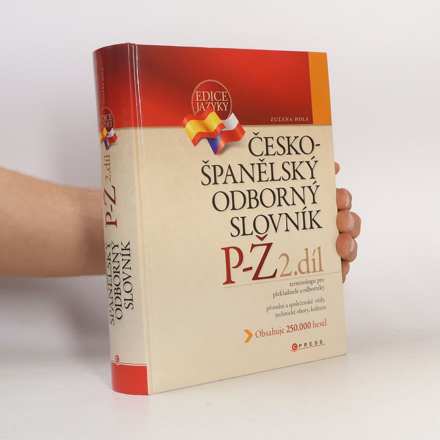 Zuzana Holá Česko-španělský odborný slovník, 2. díl