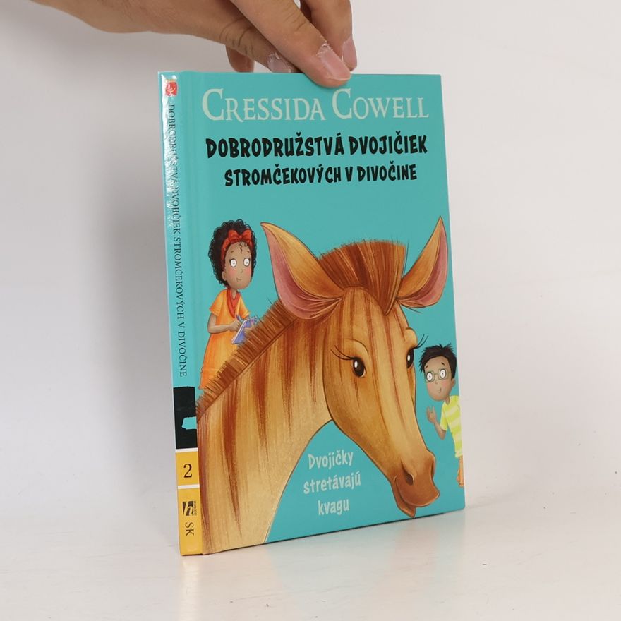 Cressida Cowell Stromovic dvojčata a jejich dobrodružství v divočině. Dvojčata potkávají zebru kvaga