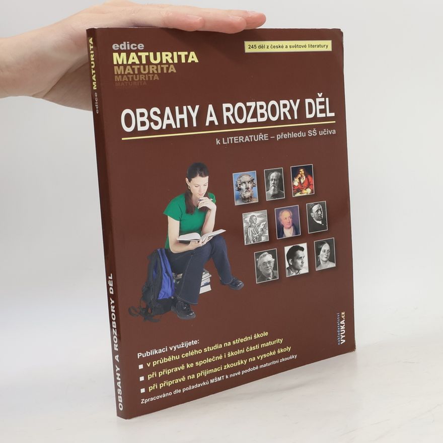 Otakar Slanař Obsahy a rozbory děl: K literatuře - přehledu SŠ učiva