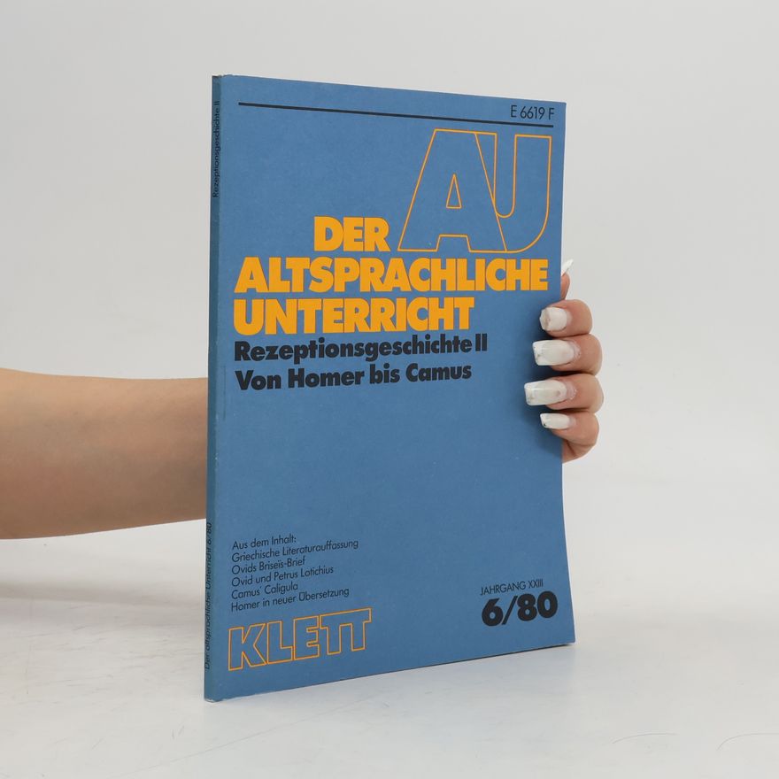 Auteurscollectief Der altsprachliche Unterricht