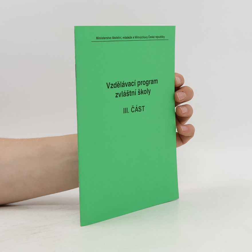 Various authors Vzdělávací program zvláštní školy