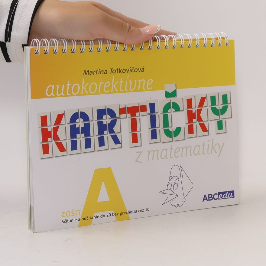 Martina Totkovičová  Autokorektívne kartičky z matematiky - zošit A