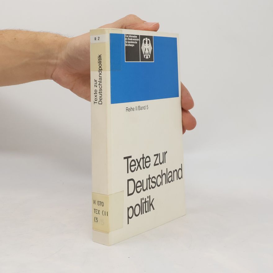 Autorenkollektiv Texte zur Deutschlandpolitik II/5