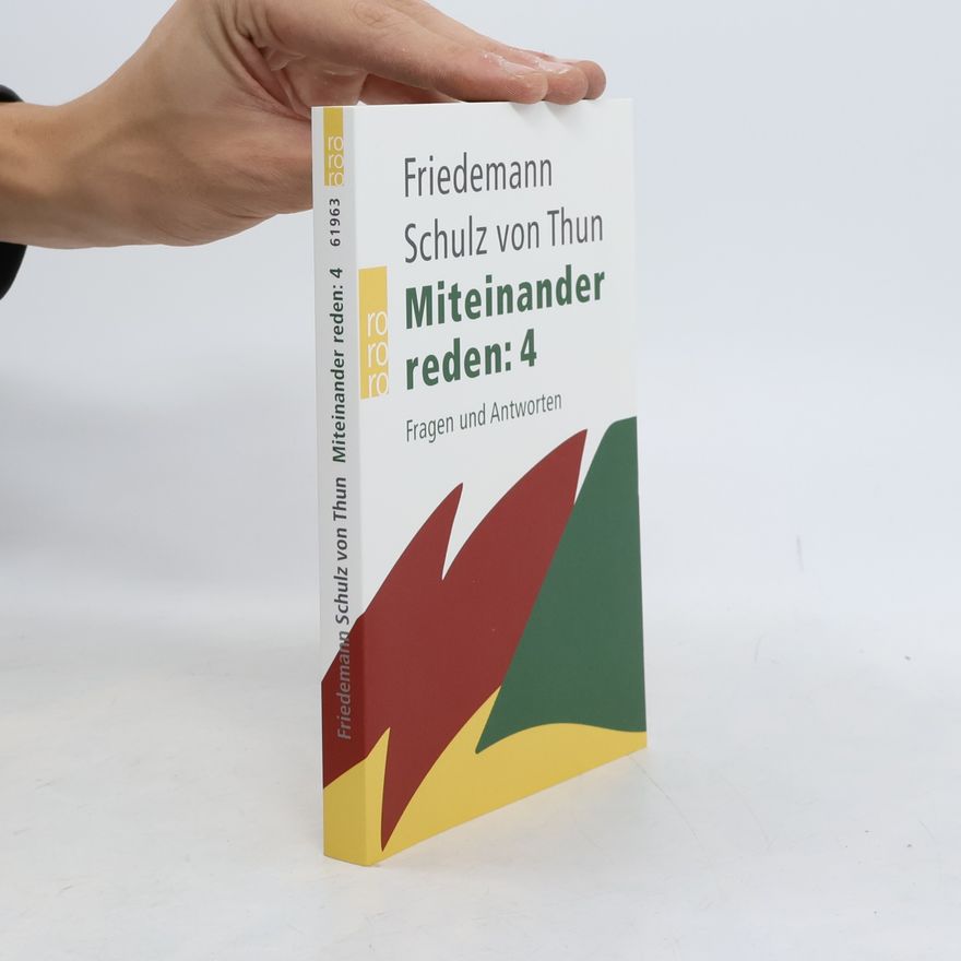 Friedemann Schulz von Thun Miteinander reden