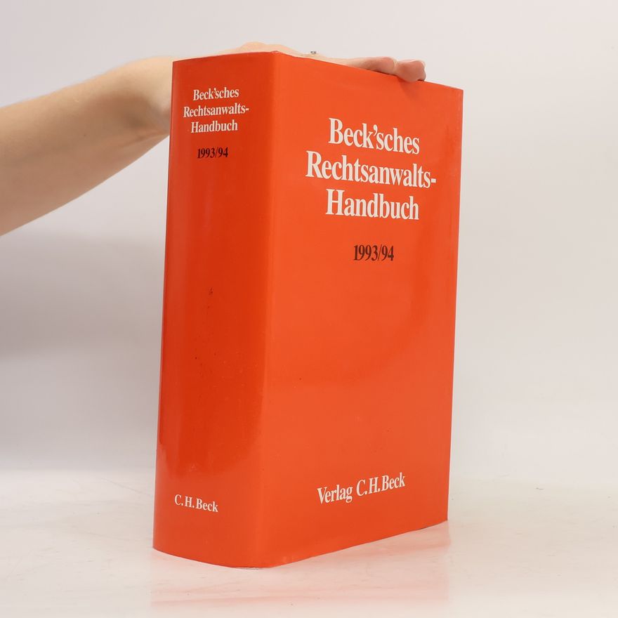 Kolektiv autorů Beck'sches Rechtsanwalts-Handbuch