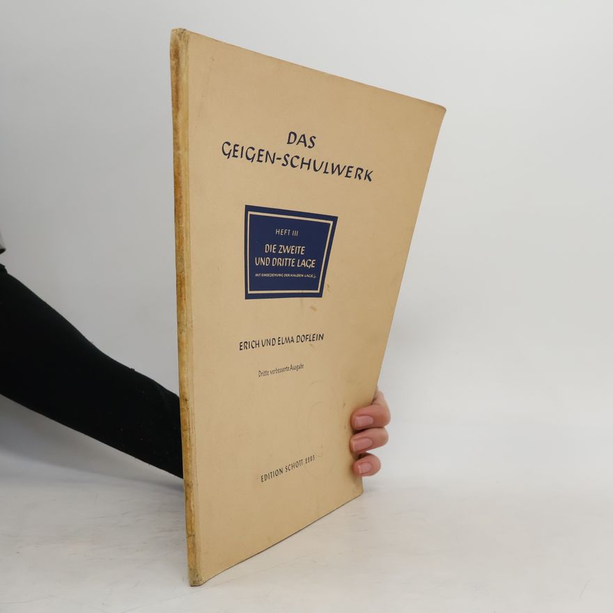 Elma Doflein Das Geigen-Schulwerk III.