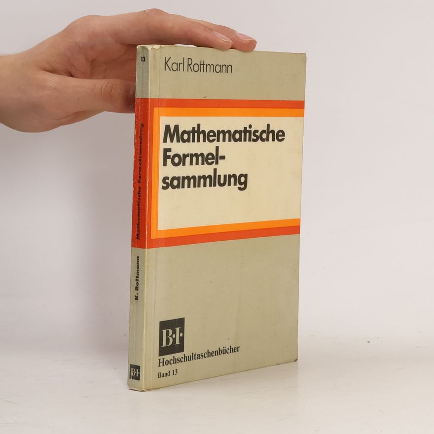 Karl Rottmann Mathematische Formelsammlung