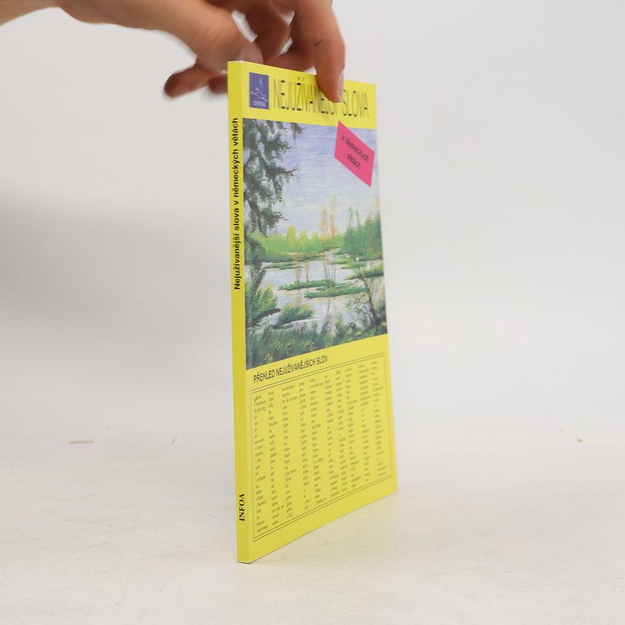 Václav Křupka Nejužívanější slova v německých větách