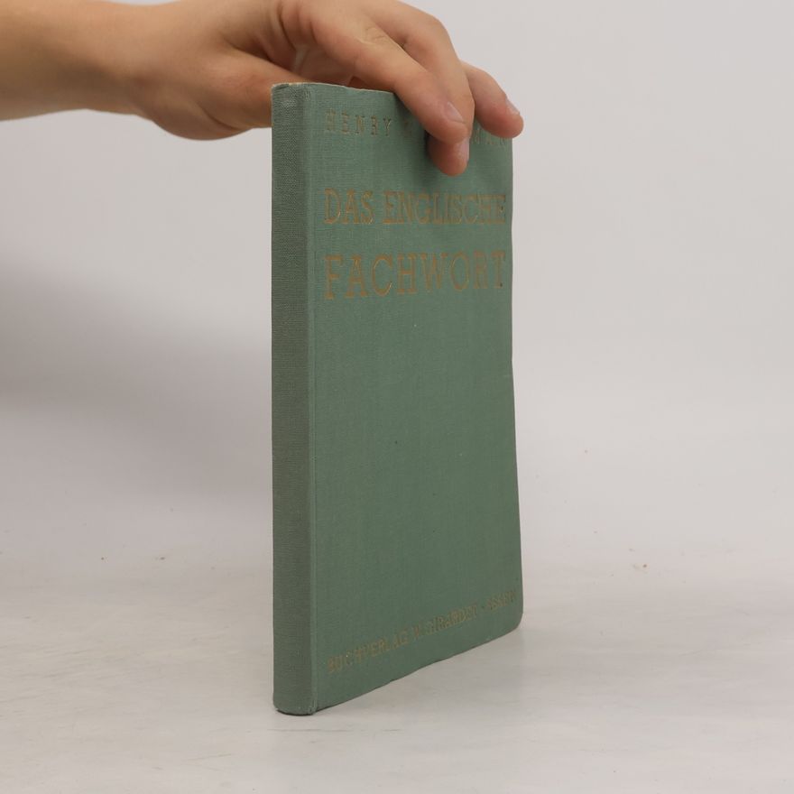 Henry G. Freeman Das englische Fachwort