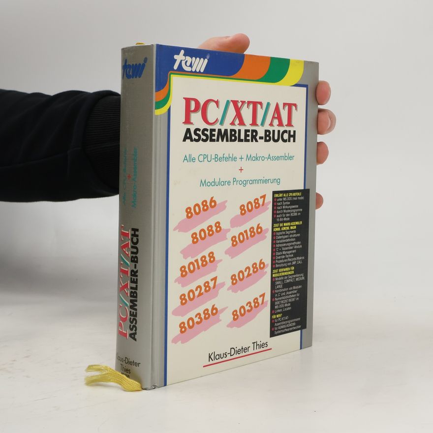 Klaus-Dieter Thies PC-XT-AT Assembler-Buch