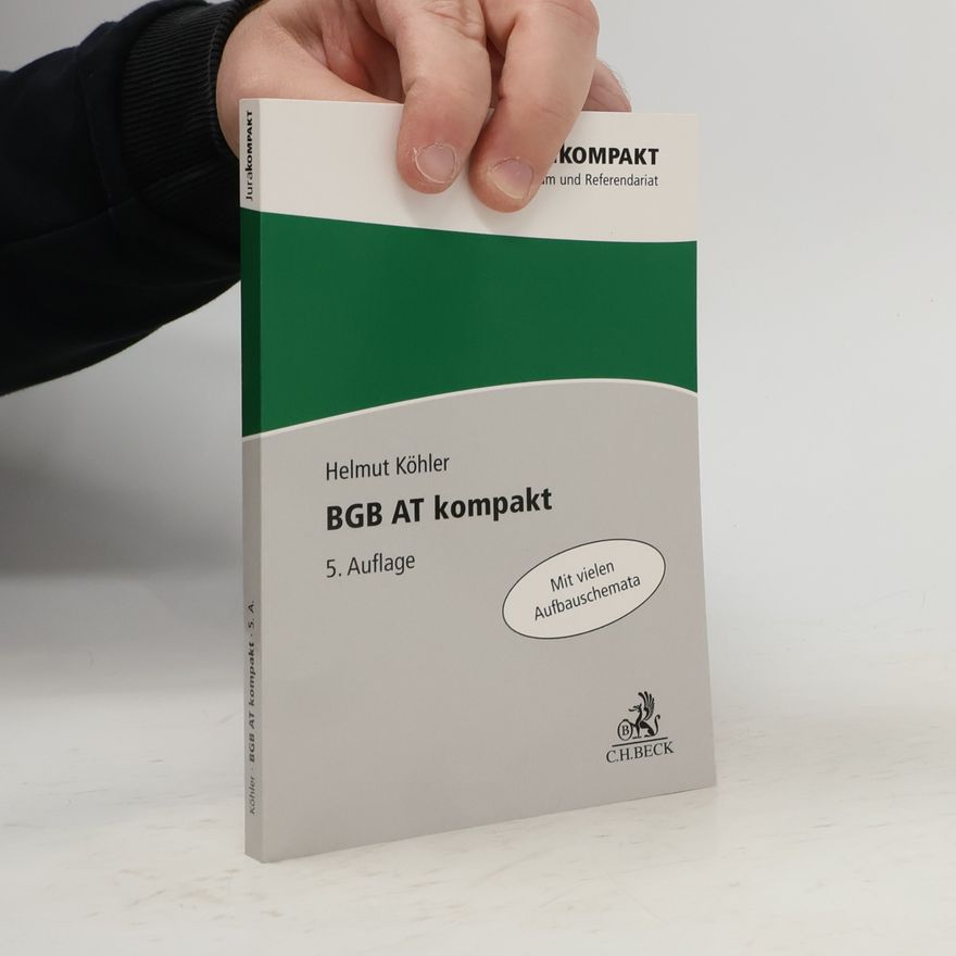 Helmut Köhler BGB AT kompakt