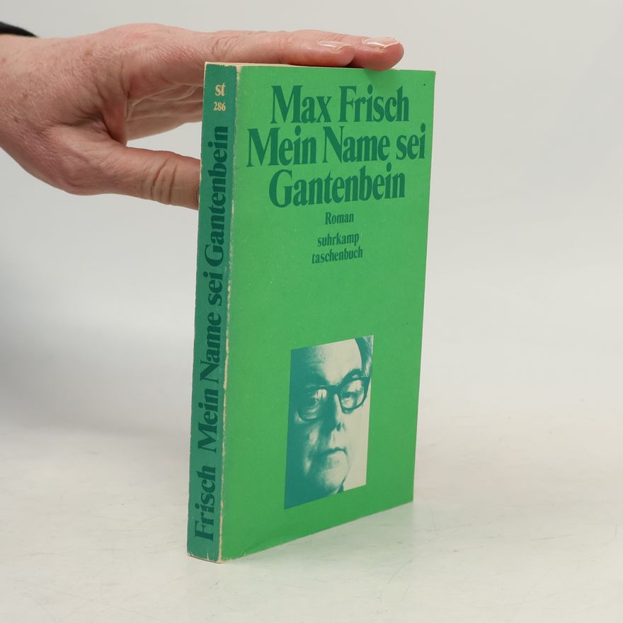 Max Frisch Mein Name sei Gantenbein