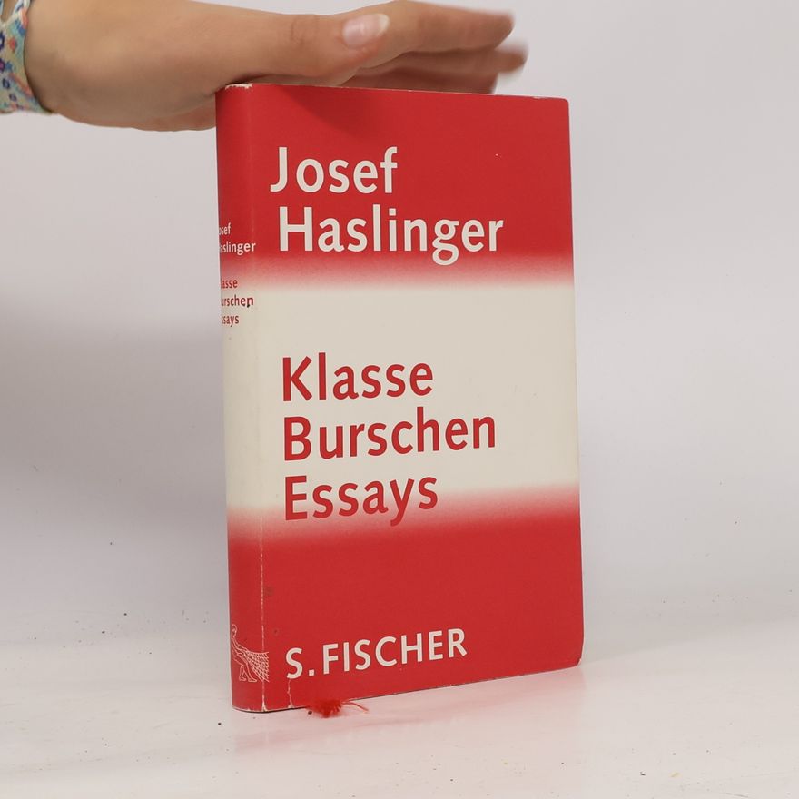Josef Haslinger Klasse Burschen