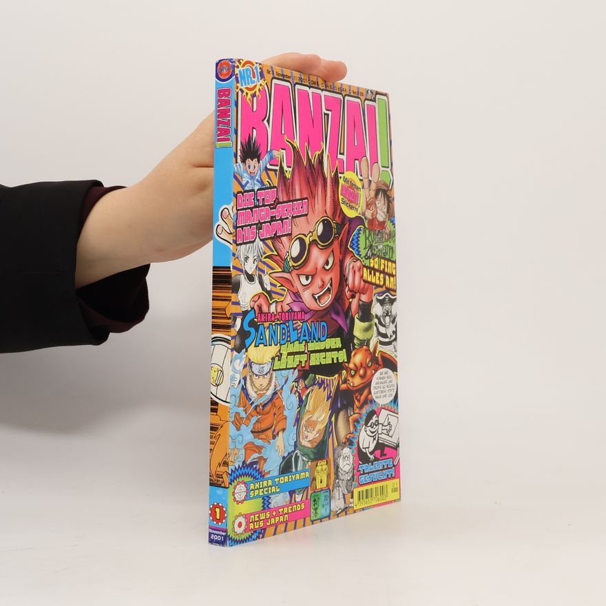 Various authors Banzai!. Bd.1. Mit Manga Stickern. Die Top Manga-Serien aus Japan