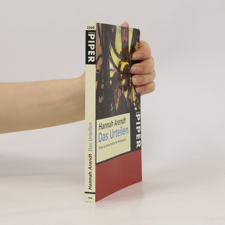 Hannah Arendt Das Urteilen