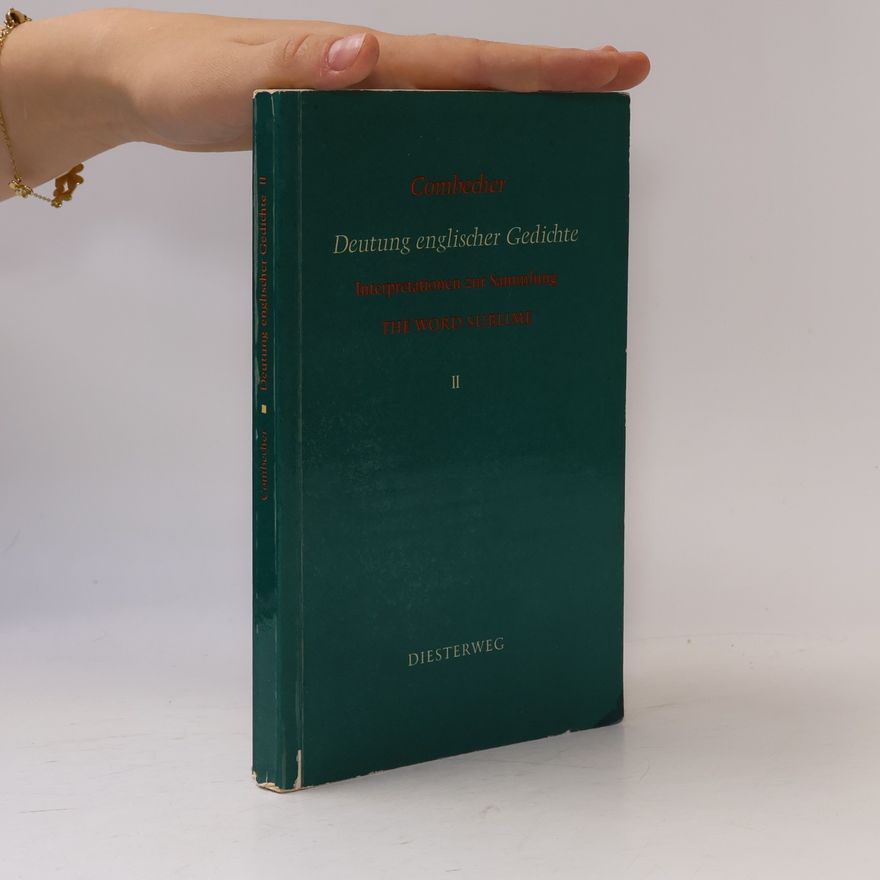 Autorenkollektiv Deutung englischer Gedichte
