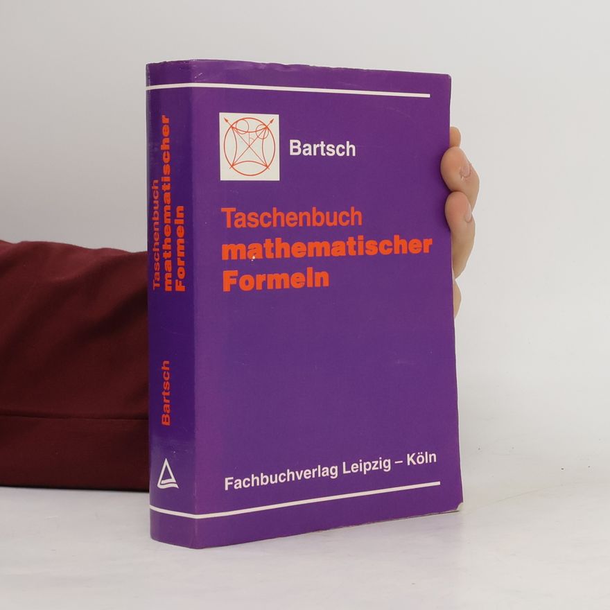 Hans Jochen Bartsch Taschenbuch mathematischer Formeln