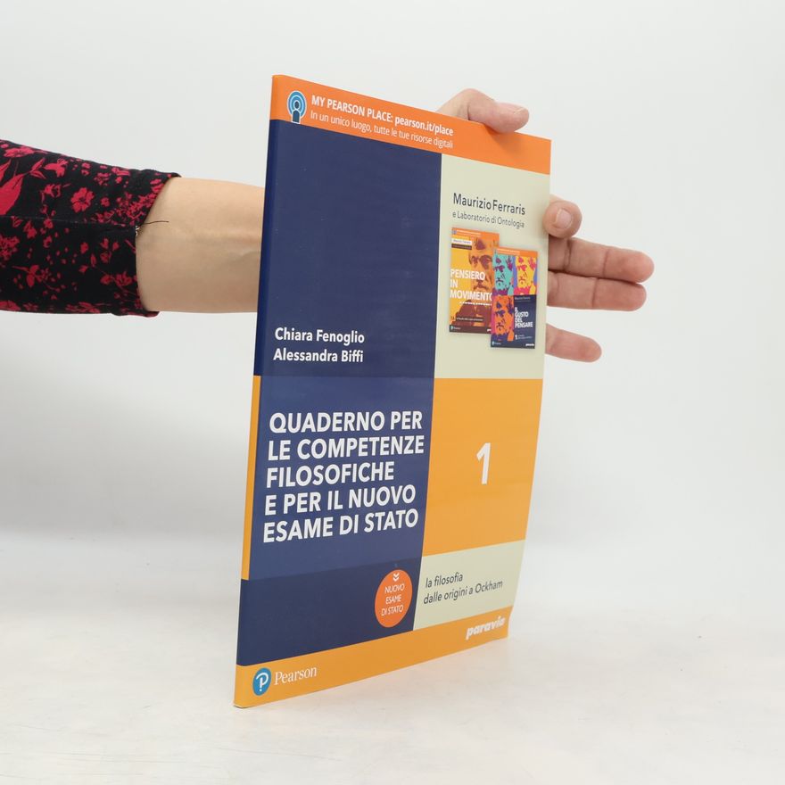 Chiara Fenoglio Quaderno per le competenze filosofiche e per il nuovo esame di stato 1