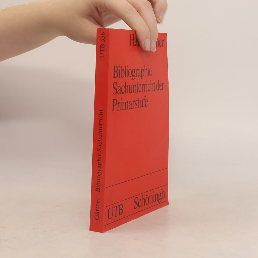 Hans Gärtner Bibliographie Sachunterricht der Primarstufe