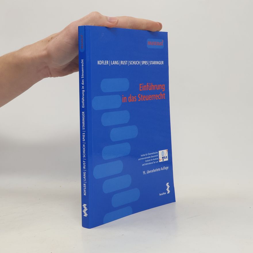 Spies Manual - 19: Einführung in das Steuerrecht