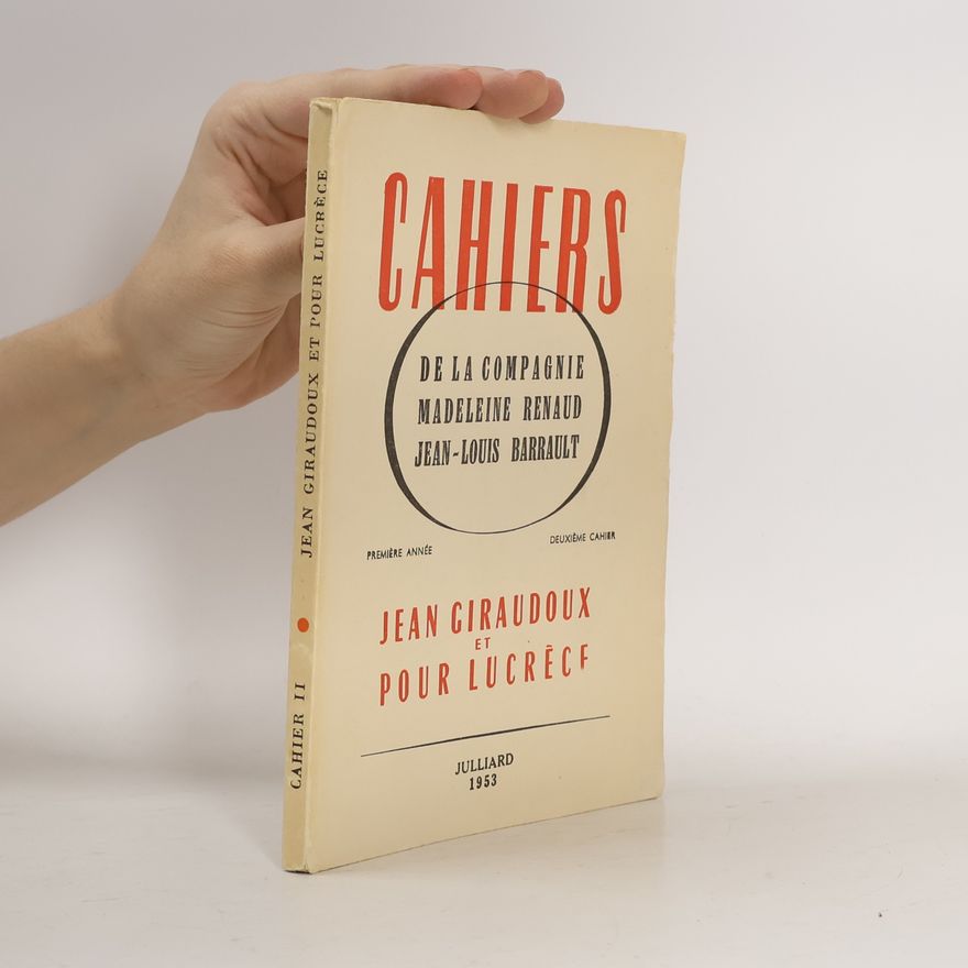 Autorenkollektiv Cahiers de la Compagnie Madeleine Renaud - Jean-Louis Barrault