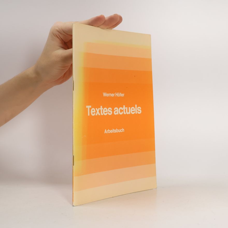 Werner Höfer Textes actuels