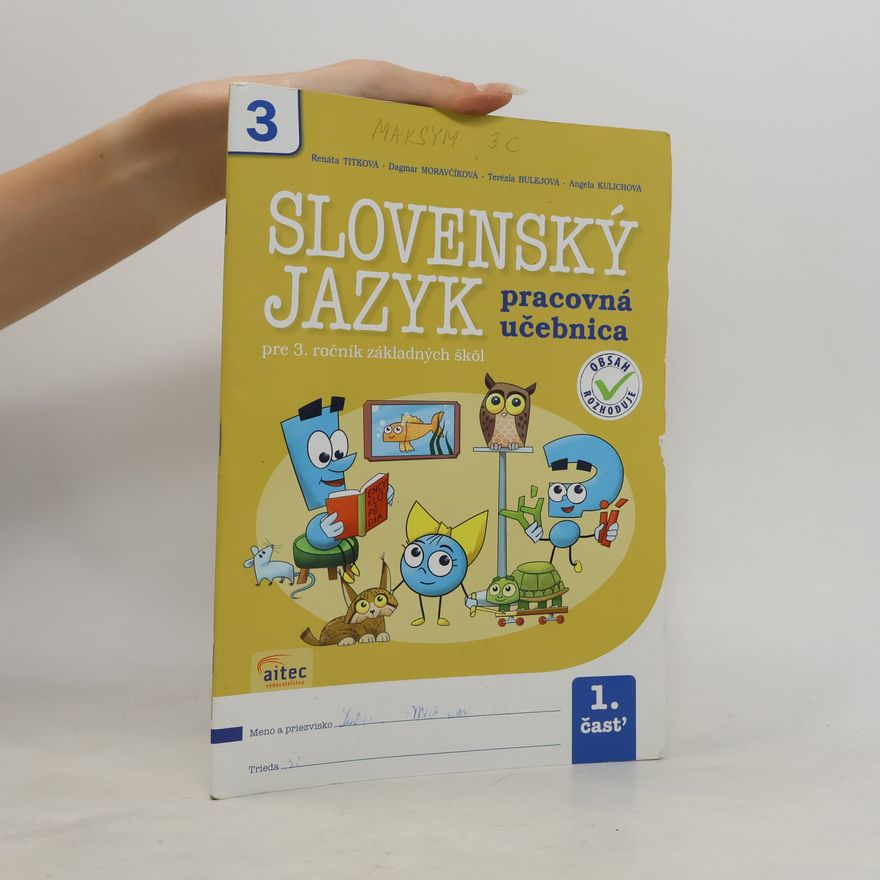 Dagmar Moravčíková Slovenský jazyk 1