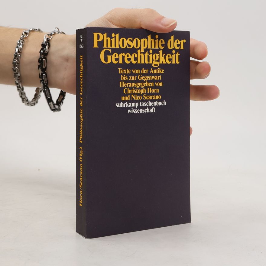 Nico Scarano Suhrkamp Taschenbuch Wissenschaft - 1563: Philosophie der Gerechtigkeit