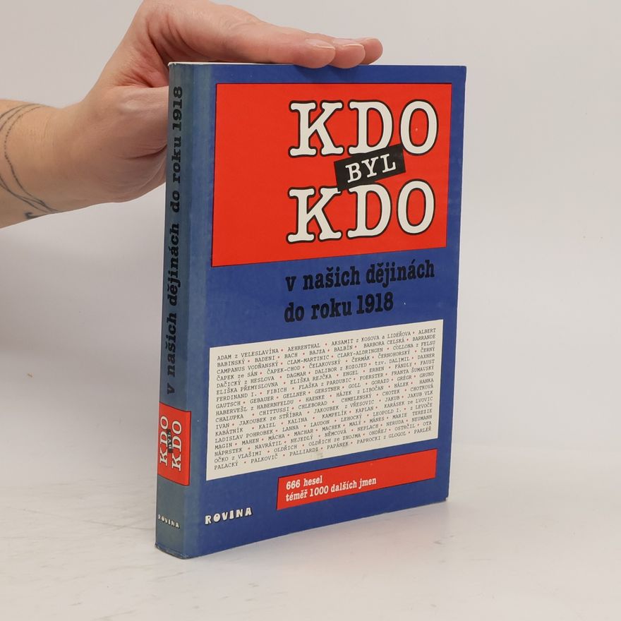 Pavel Augusta Kdo byl kdo v našich dějinách do roku 1918