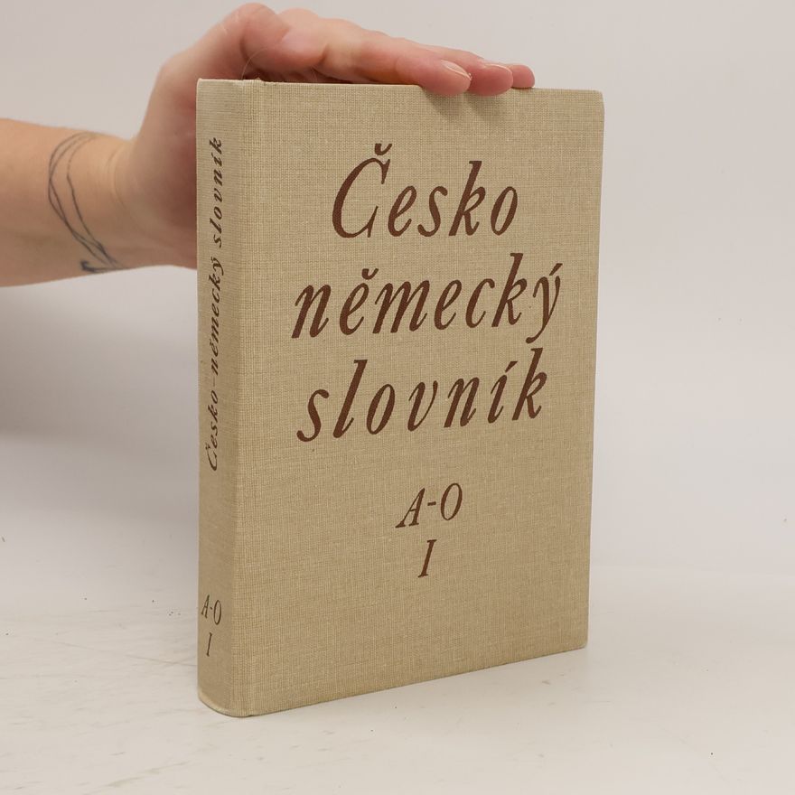 Autorenkollektiv Česko německý slovník A-O I.