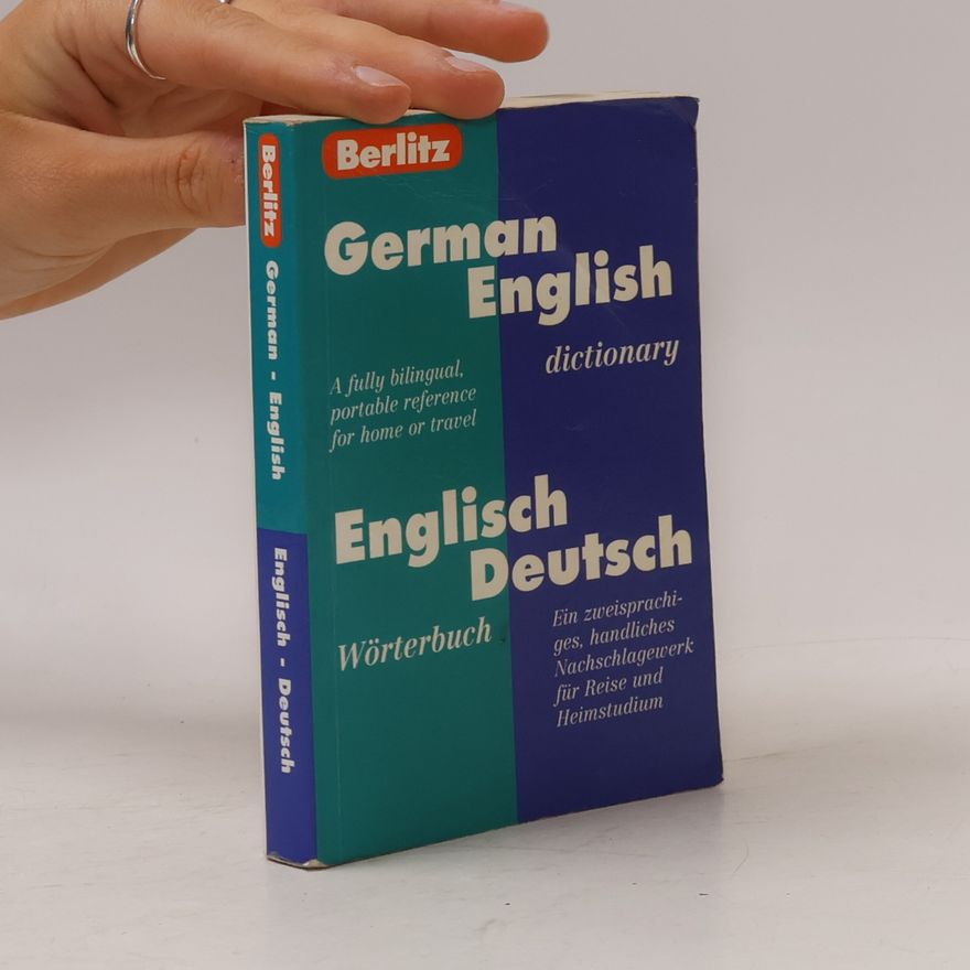 Berlitz Publishing Company Berlitz German-English Dictionary/Wörterbuch Englisch-Deutsch