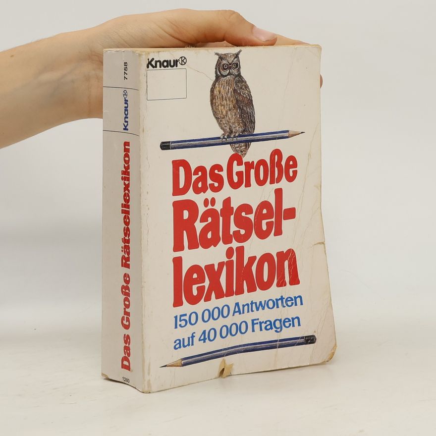 Joe H. Kirchberger Das grosse Rätsellexikon
